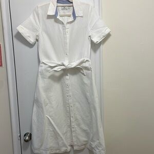Vineyard Vines white cotton dress
